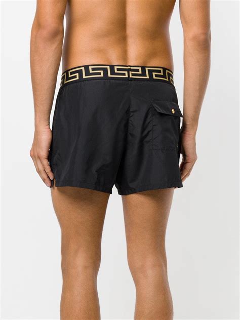 men's versace swimming shorts|Versace men's swim trunks.